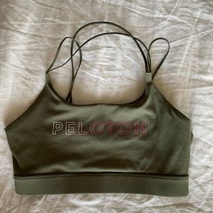 NEW Peloton Olive Speed Up Sports Bra